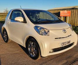 TOYOTA IQ 2013 TOYOTA IQ 1.0 VVT-I 2 MULTIDRIVE EURO 5 3DR HATCHBACK PETROL AUTOMATIC