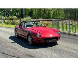 1998 TVR CHIMAERA ROUGE FONCÉ MANUEL, 5 VITESSES CONDUITE...