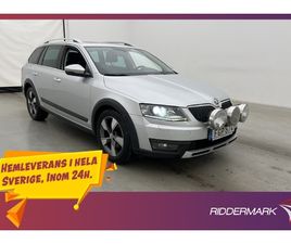 ŠKODA OCTAVIA SCOUT 2.0 TDI 4X4 DSG SEKVENTIELL, 184HK, 2015
