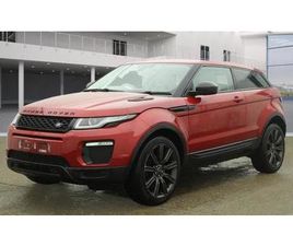 2016 LAND ROVER RANGE ROVER EVOQUE 2.0 ED4 SE TECH 3DR COUPE DIESEL MANUAL