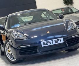 2017 PORSCHE CAYMAN 2.0 2DR COUPE PETROL MANUAL
