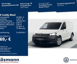 VOLKSWAGEN CADDY UTILITAIRE VOLKSWAGEN CADDY CARGO MAXI 2.0TDI KAM PDC SHZ GRA DIGITAL