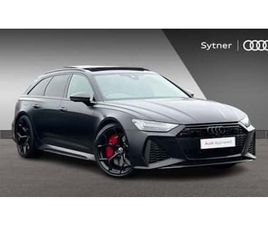 RS 6 TFSI QTRO PERFORM CARBON VORSP 5DR TIPTRONIC