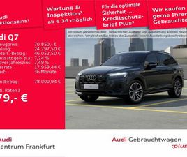 AUDI Q7 55 TFSI QUATTRO TIPTRONIC S LINE MATRIX-LED P