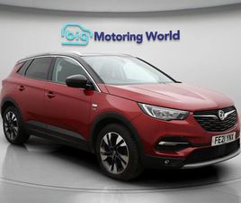 VAUXHALL GRANDLAND X 1.2 TURBO GRIFFIN EDITION SUV 5DR PETROL MANUAL EURO 6 (S/S) (130 PS) 18'' ALLOY WHEELS,BLUETOOTH SUV 2021, 39069 MILES, £11300 - 33064617 