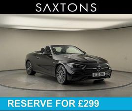 MERCEDES CLE CABRIOLET 2.0 CLE300H MHEV AMG LINE (PREMIUM PLUS) CABRIOLET G-TRONIC+ 4MATIC EURO 6 (START/STOP) 2DR