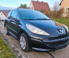 PEUGEOT 207 SOCIETE PEUGEOT 1.4 KLIMA TÜV BIS 09.2026