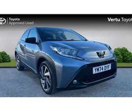 TOYOTA AYGO X 2024 TOYOTA AYGO X 1.0 VVT-I EDGE 5DR AUTO PETROL HATCHBACK HATCHBACK PETROL AUTOMATIC