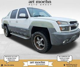 USED 2002 CHEVROLET AVALANCHE 1500