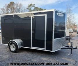 2025 LEONARD STEEL ENCLOSED CARGO TRAILER (12? + V-NOSE)