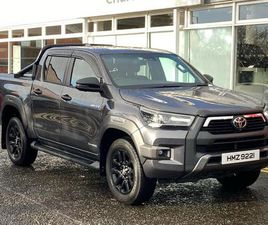 TOYOTA HILUX DOUBLE CABINE TOYOTA HILUX INVINCIBLE X PICKUP'S 2.8 D-4D-H INVINCIBLE X AUTO 4WD EURO 6 4DR