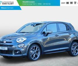 FIAT 500 X - 1.3 TURBO 150PK SPORT AUTOMAAT | LED | NAVI | 19