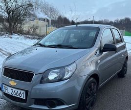CHEVROLET AVEO 2010, KLIMA, 64TYS PRZEBIEGU-ORYGINALNY SZCZECIN ZDROJE • OLX.PL