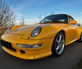 PORSCHE 993 CARRERA 4S COUPÉ ERSTLACK DEUTSCH SCHECKHEFT