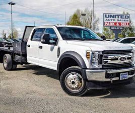 2019 FORD F550 SUPER DUTY CREW CAB CHASSIS XLT CAB CHASSIS 4D