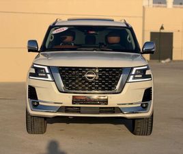 NISSAN PATROL NISSAN PATROL 2022 V6 SE( 2022MODEL ) IN WHITE COLOR THIS HAS DONE A KILOMETER OF104000 KM
