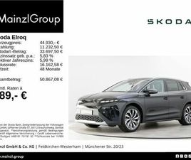 SKODA ELROQ SKODA ELROQ 85 SUITE MAXX WÄPU 21