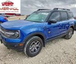 FORD BRONCO SPORT BADLANDS FORD BRONCO SPORT BADLANDS 2024 2.0 BENZYNA 250KM