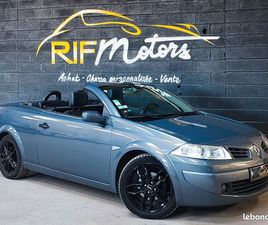 RENAULT MEGANE II CC 2.0L ESSENCE 135 CH EDITION PRIVILEGE - CLIMAUTO - CUIR CHAUFFANT - 2ND MAIN - ENTRETIEN RENAULT - EN TRES BEL ETAT