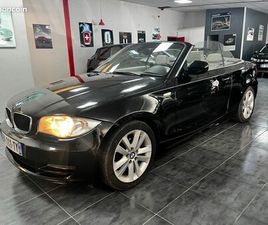 BMW SERIE 1 CABRIOLET 118D PACK LUXE 2EME MAIN TOILE RECENTE