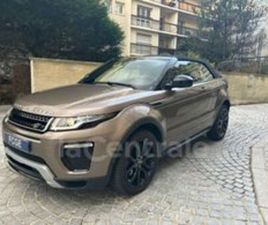LAND ROVER RANGE ROVER EVOQUE CABRIO TD4 LAND ROVER RANGE ROVER EVOQUE (2) CABRIOLET TD4 150 8CV HSE DYNAMIC BVA