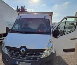 RENAULT MASTER III 130CV PLANCHÉ CABINE CAISSE 20M3 DE 2018 A 6 800 HT, CLIMATISE PRET A TRAVAILLER