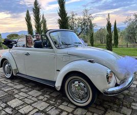 VOLKSWAGEN BEETLE VOLKSWAGEN MAGGIOLONE D'EPOCA DEL 1974 A MONTEVARCHI