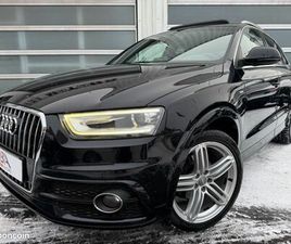 AUDI Q3 AUDI Q3 2.0 TDI 177CH QUATTRO 4X4 S LINE PLUS SPORT S TRONIC / CUIR / TOIT OUVRANT / KEYLESS GO / GPS /