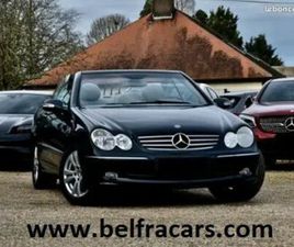 MERCEDES CLASSE CLK CABRIOLET 240 ELÉGANCE AUTO. 1MAIN/CUIRCHAUF/SIEGAMEMOIRE/REGVIT/PARKSENSOR/GPS