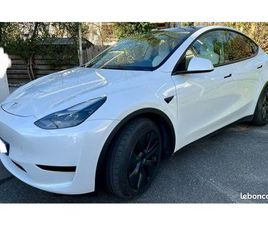 TESLA MODEL Y STANDARD RWD PROPULSION - 12/2024 - INTÉRIEUR BLANC - 38.000 KM - TRÈS BON ÉTAT