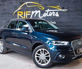 AUDI Q3 FACELIFT 2.0L TDI 177 CH QUATTRO S-TRONIC EDITION S-LINE DE 2014 - 4 ROUES MOTRICES PERMANENTES - SEMI CUIR ALCANTARA - SIEGES CHAUFFANTS - XENON - GPS 