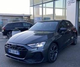 AUDI A3 SPORTBACK 40 TFSI E AUDI A3 SPORTBACK 40 TFSI E HYBRIDE RECHARGEABLE 204 S TRONIC 6 S LINE