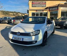 VOLKSWAGEN GOLF CABRIO VOLKSWAGEN GOLF VI CABRIOLET 2.0 TDI 140CH BLUEMOTION FAP CARAT DSG6