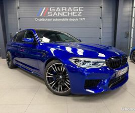 BMW M5 (F90) V8 4.4L 600CH BVA8 - TOIT CARBONE/CAMÉRA 360°/SIÈGES M/B&W - SUIVI BMW