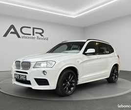 BMW X3 35D M SPORT 313CH - XDRIVE - TOIT OUVRANT PANORAMIQUE - HISTORIQUE D'ENTRETIEN COMPLET - 167 200KM