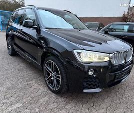 BMW X3 XDRIVE 35D BMW X3 XDRIVE 35D M SPORT 3.0 D 313 CH SUIVI BMW + ATTELAGE + TÊTE HAUTE + PACK HIVER
