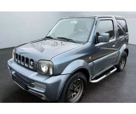 SUZUKI JIMNY CABRIOLET 1.3 86CH ROCK AM RING - CARNET D'ENTRETIEN - HARD TOP - BVM - CLIM - ATTELAGE - 109000KM