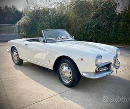 ALFA ROMEO GIULIETTA SPIDER 1.3 LITRI BIALBERO - S