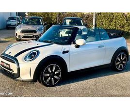 MINI COOPER CABRIOLET 136CV FACELIFT BVA7 EDITION PRENIUM PLUS GPS CARPLAY + CUIR + CAMERA + HIFI H&K