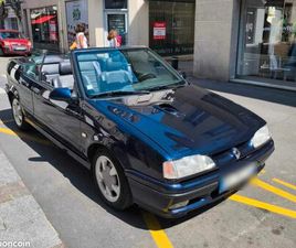 RENAULT R 19 CABRIO 16S RENAULT R19 16S CABRIOLET BLEU SPORT