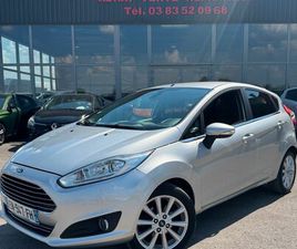 FORD FIESTA IV 1.5 TDCI 95CH FAP TITANIUM 5P / CLIMATISATION / BLUETOOTH / 2017 / 117 569 KMS