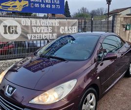 PEUGEOT 307 CC PEUGEOT 307 CC 2.0 HDI 136 SPORT PACK 1ER MAIN GARANTIE 6 MOIS