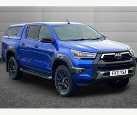 TOYOTA HILUX DOUBLE CABINE 2.8 D-4D INVINCIBLE X AUTO 4WD EURO 6 (START/STOP) 4DR