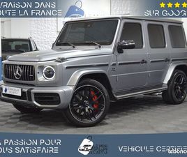 MERCEDES CLASSE G IV 63 AMG 4.0 V8 585 EDITION 1-03/2019-PEINTURE MANUFAKTUR PLATINE MAGNO-APPLE CARPLAY-BURMESTER-TOIT OUVRANT-ECHAPPEMENT SPORT-ETAT NEUF-REPR