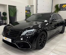 MERCEDES CLASSE S63 AMG W222 5.5 BI-TURBO 585CH PHASE 2 IMMAT FRANCE GARANTIE 12 MOIS