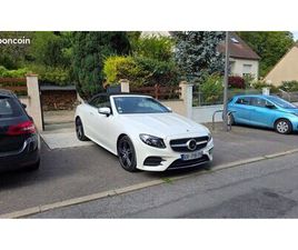 MERCEDES-BENZ E 350 D 4MATIC CABRIOLET FASCINATION - GARANTIE MERCEDES