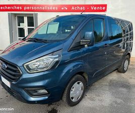 FORD TRANSIT CUSTOM CABINE APPROFONDIE 6 PLACES 2.0L 130 - 1ER MAIN