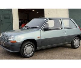 1993 RENAULT 5 VERT MANUEL, 5 VITESSES CONDUITE À DROITE...