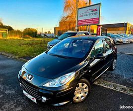PEUGEOT 307 1.6 HDI 110 CV .5 PORTES.DU 03/2006 AVEC 80 000 KMS .1ER MAIN