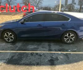 2019 KIA FORTE EX W/ APPLE CARPLAY, HEATED FRONT SEATS, REARVIEW